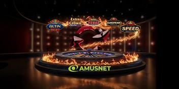 Speel AMUSNET live casino en ontvang free spins