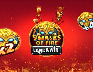 9 Masks of Fire™ Land & Win™_image_Games Global