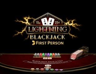 First Person Lightning Blackjack_image_Evolution